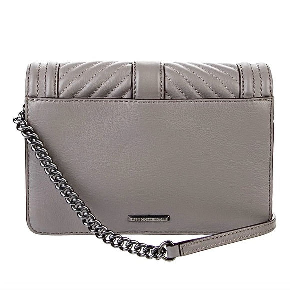 Rebecca Minkoff Chevron Quilted Leather Crossbody Bag - Picture 3 of 4